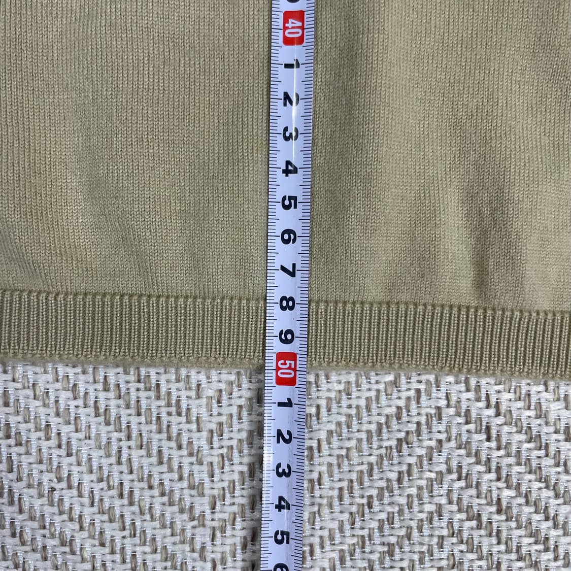 라코스테 니트 조끼 베이지 95 상품이미지8