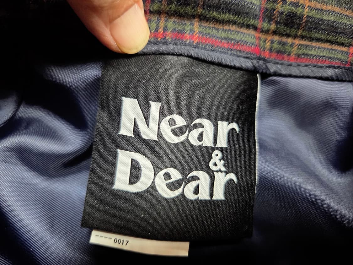 니어앤디어(Near&Dear) 체크 콤비 플리츠 스커트 55 상품이미지9