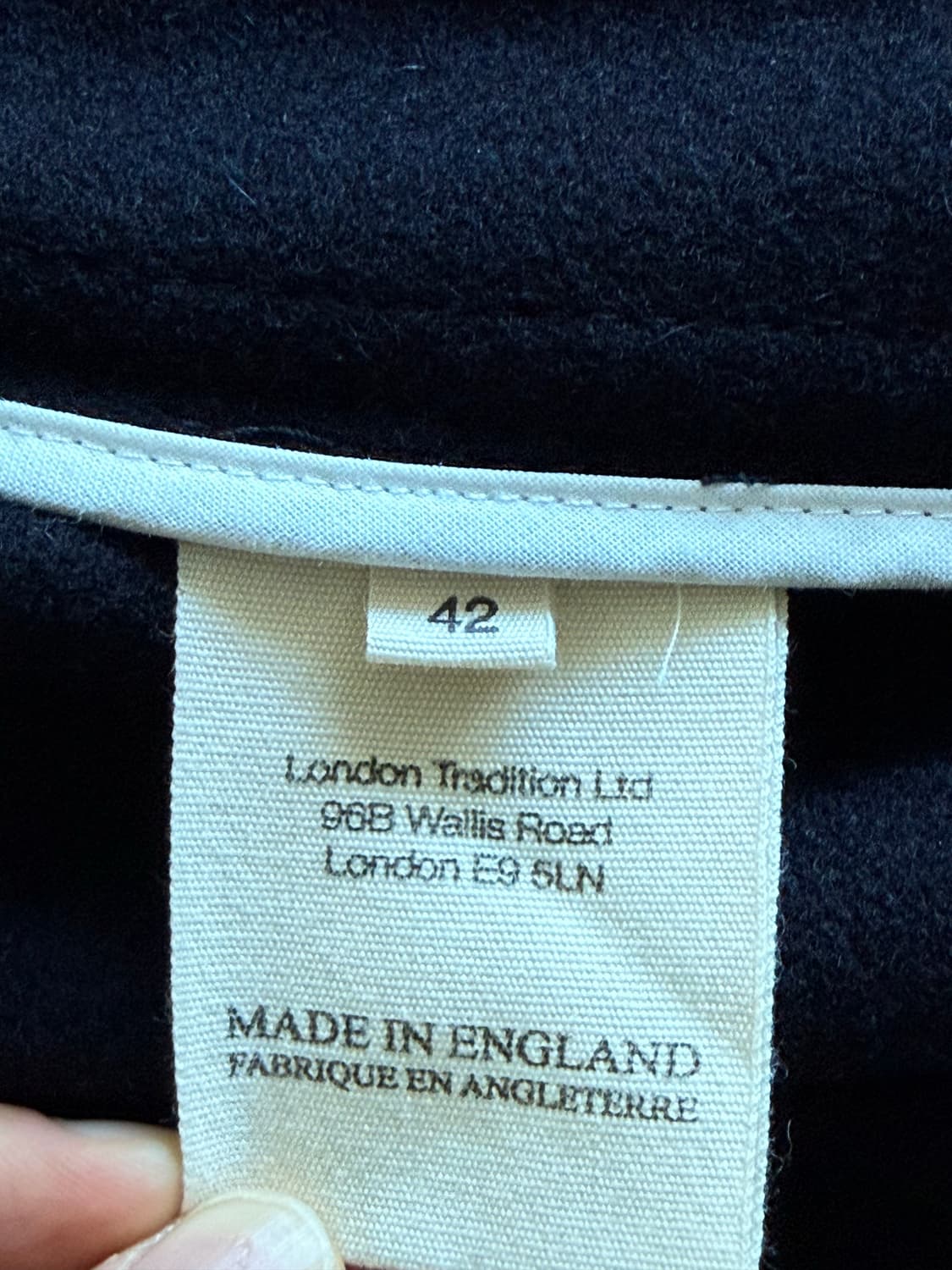 런던트레디션 숏기장 더플코트 42사이즈 상품이미지4