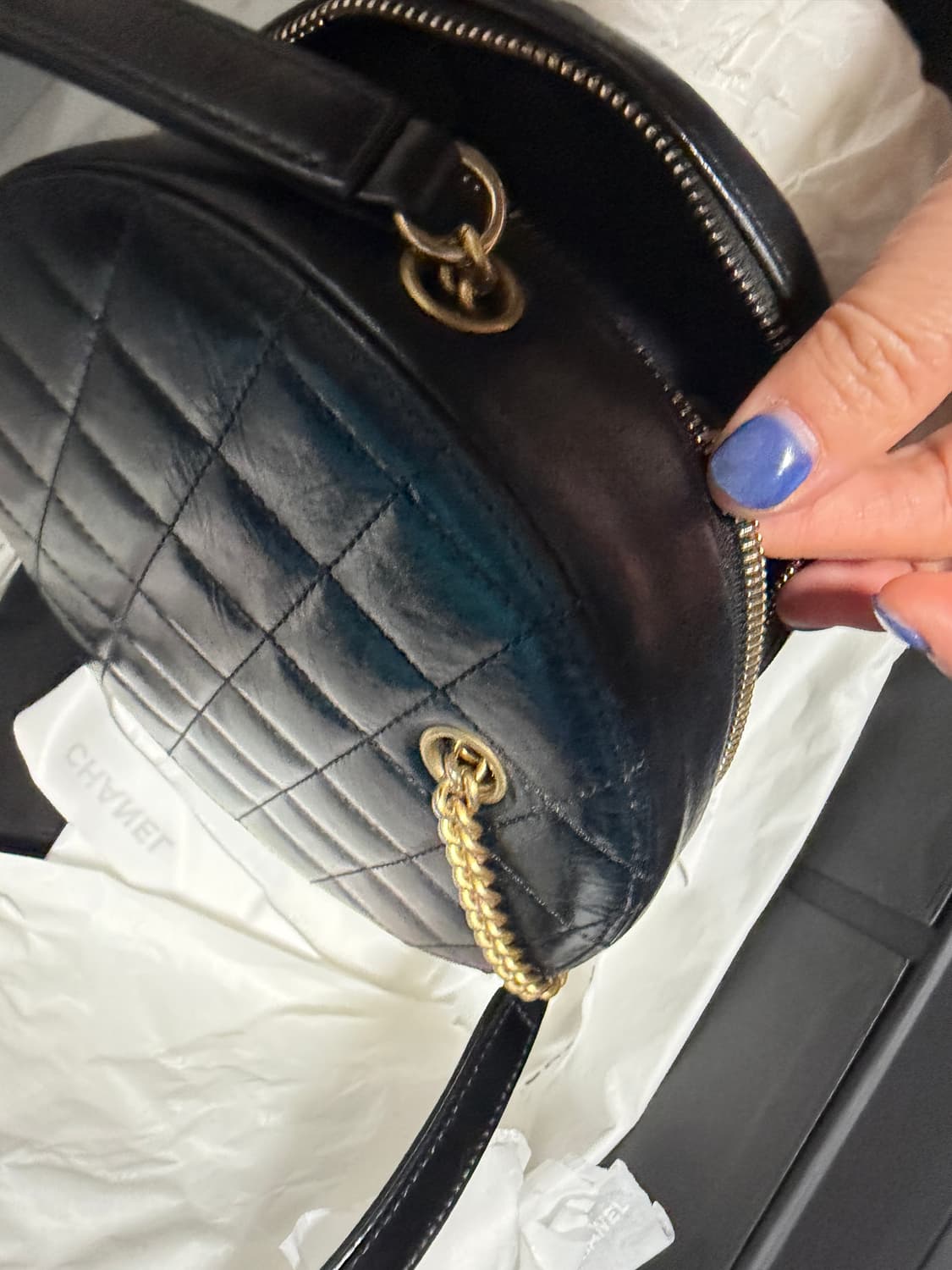 샤넬 시즌 동그리백 상품이미지6