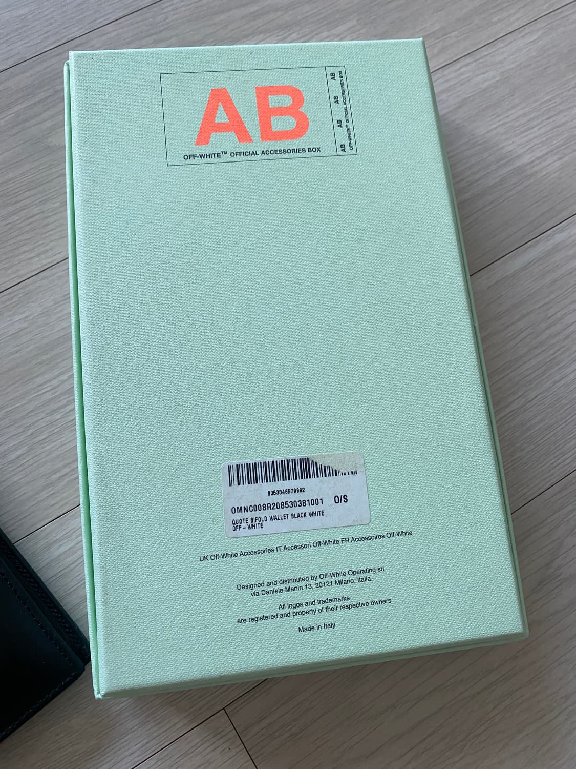 오프화이트 포머니 반지갑 상품이미지7