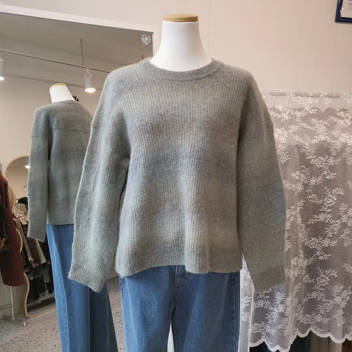 Vov 알파카울 그라데이션 니트 상품이미지6