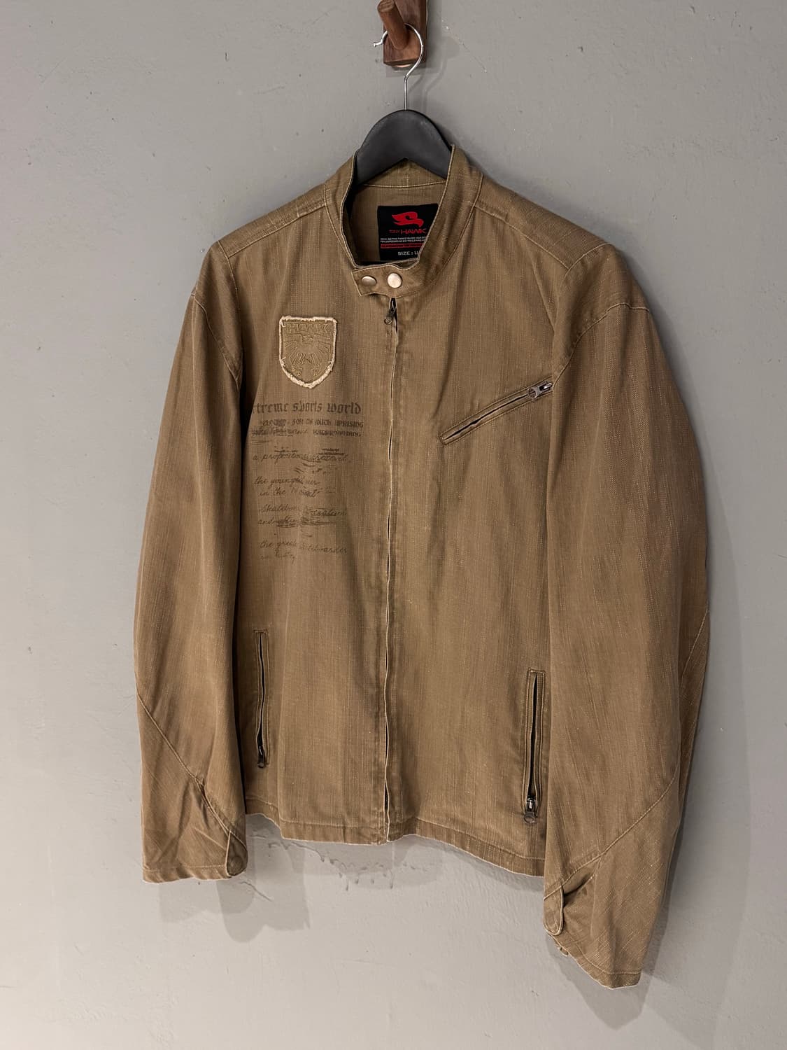 토니호크 레터링 라이더자켓  상품이미지1