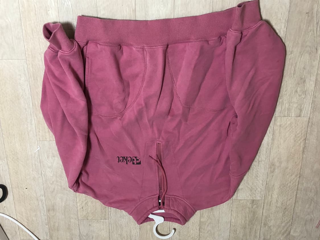 테켓 플랜 하프 집업 스웻셔츠 핑크 M 상품이미지2