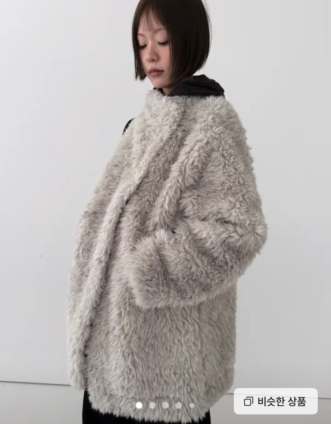 베르크서울 리버시블 퍼자켓 (그레이) 상품이미지1