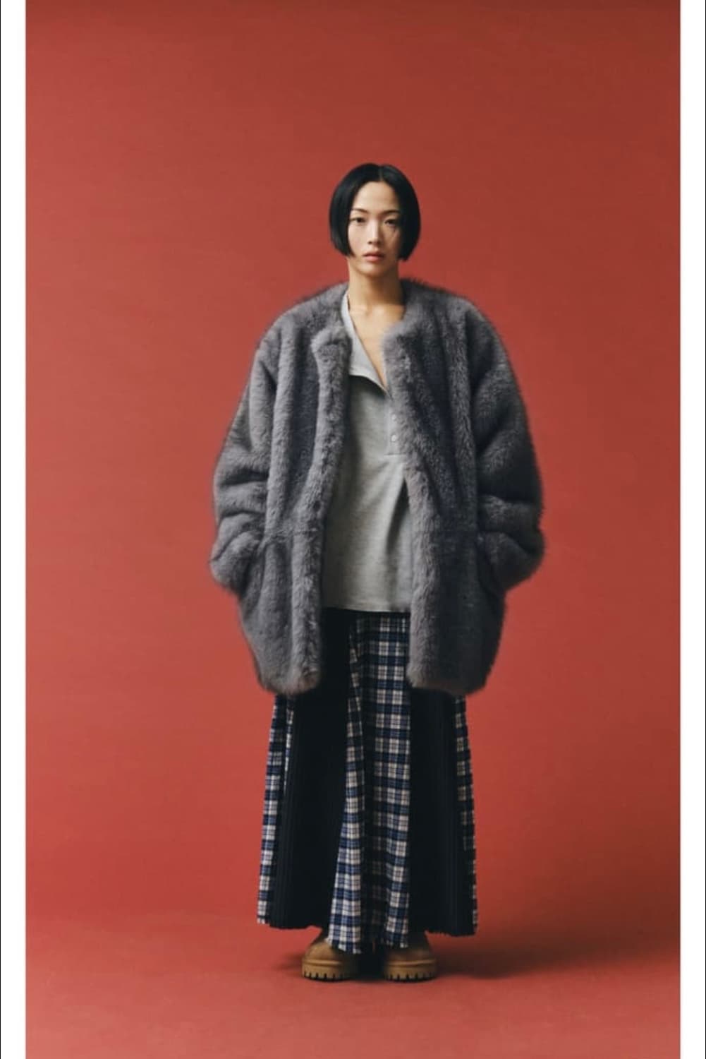 플리즈프로젝트 퍼 자켓 상품이미지1