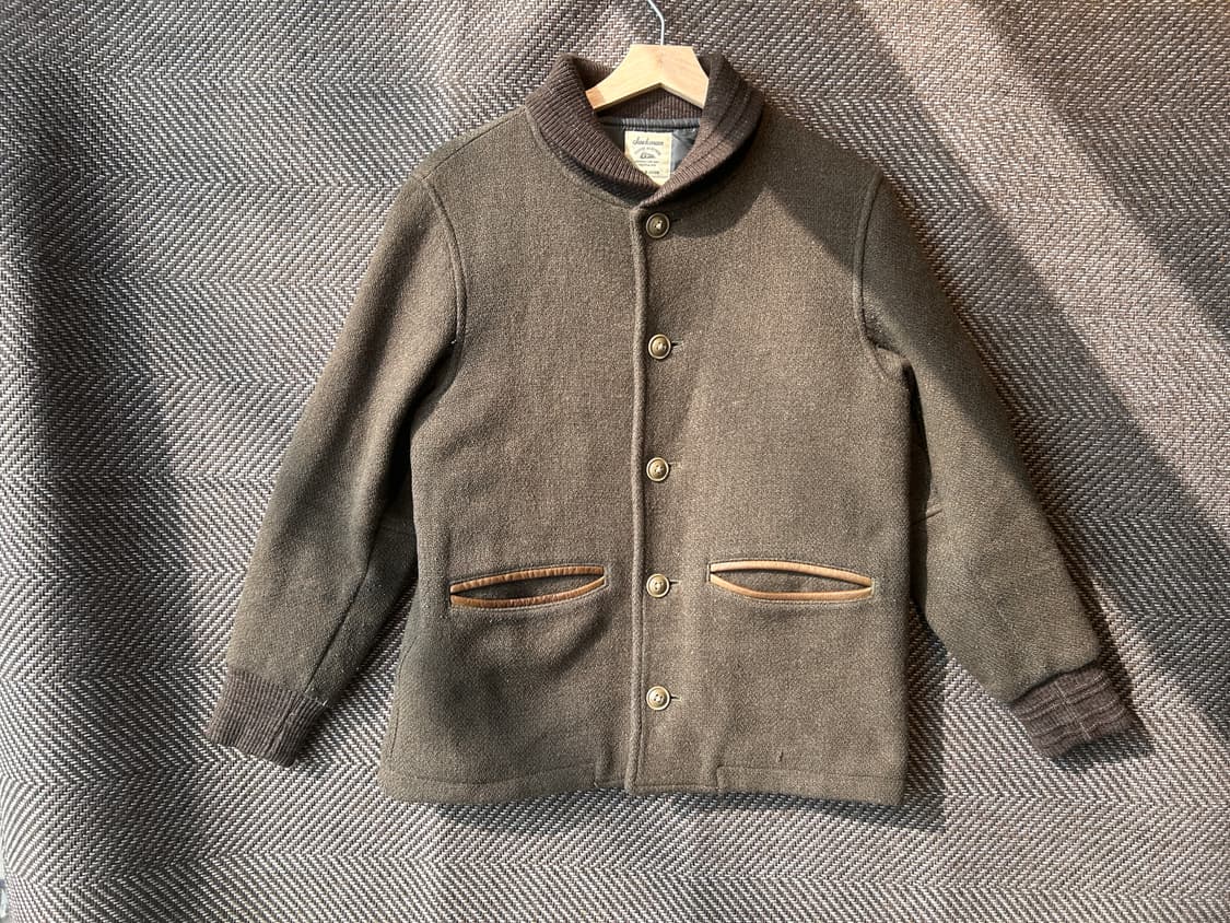 잭맨 재팬 패브릭 울 자켓 made in Japan 상품이미지10