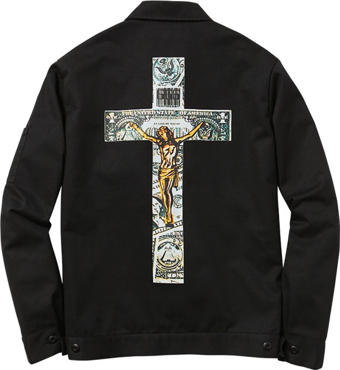 슈프림 14 S/S 데드케네디 워크자켓 블랙 M 상품이미지1