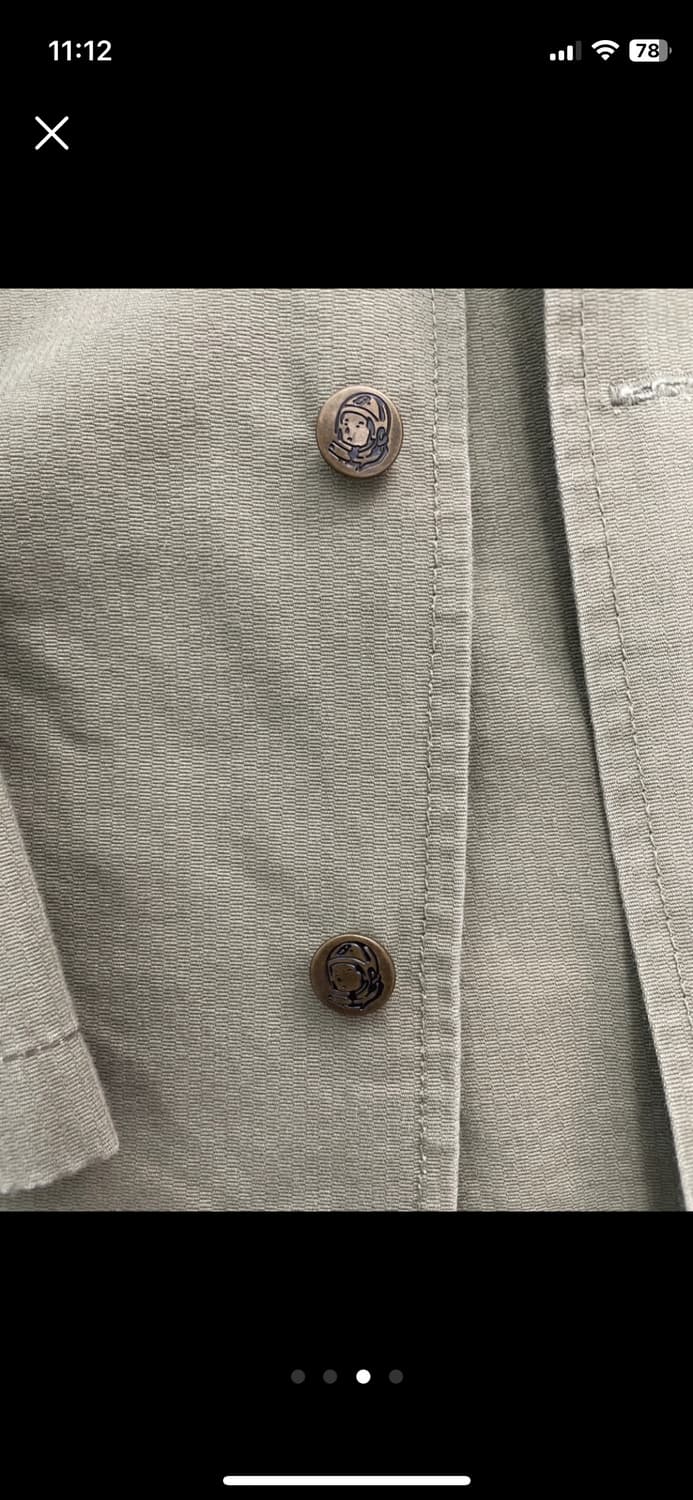 Billionaire Boys Club 카키색 셔츠 자켓 S 상품이미지3