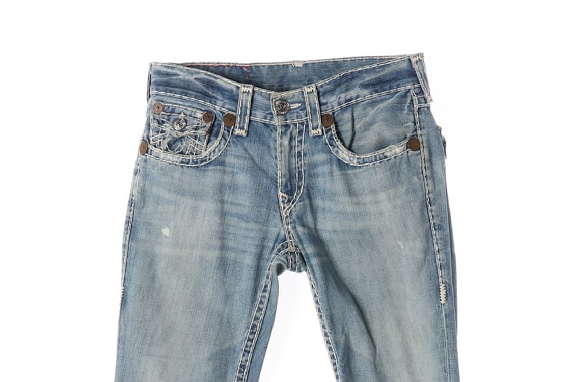 트루릴리전 슈퍼 T 로우라이즈 부츠컷 데님 팬츠 32 상품이미지3