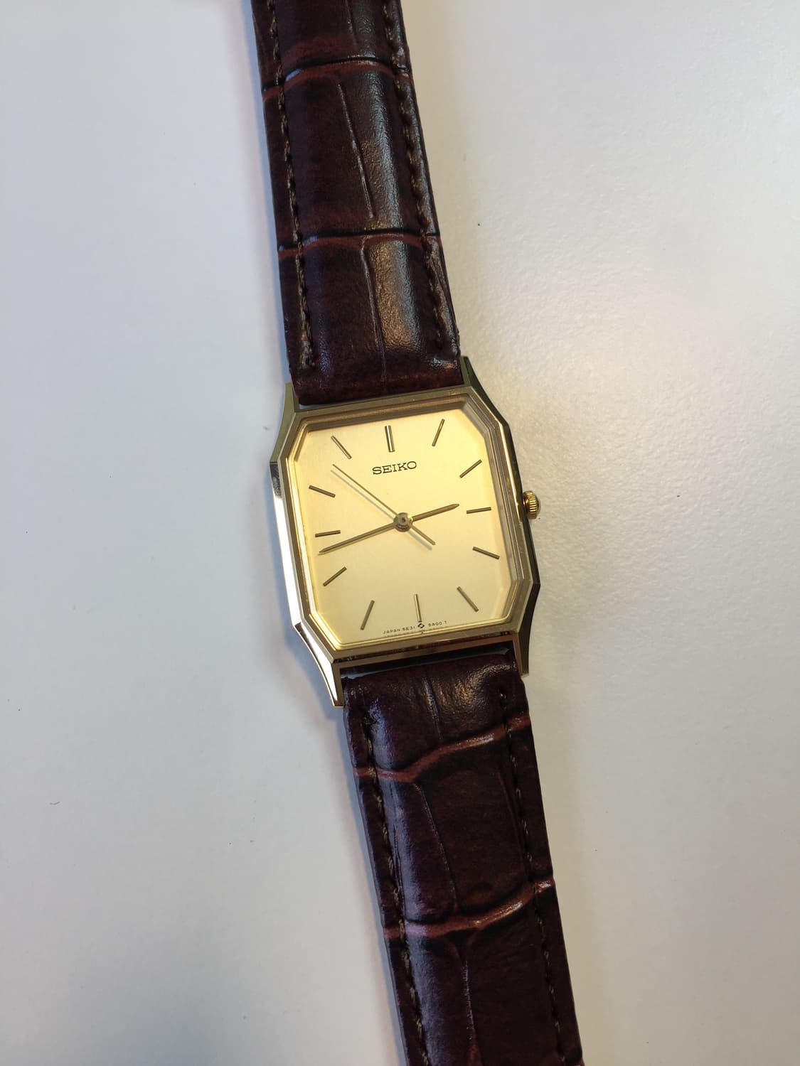 80s seiko gold tank quartz 상품이미지8
