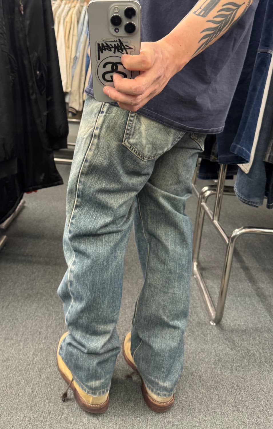 33)에드윈 빈티지 워싱 E404 데님팬츠 상품이미지2