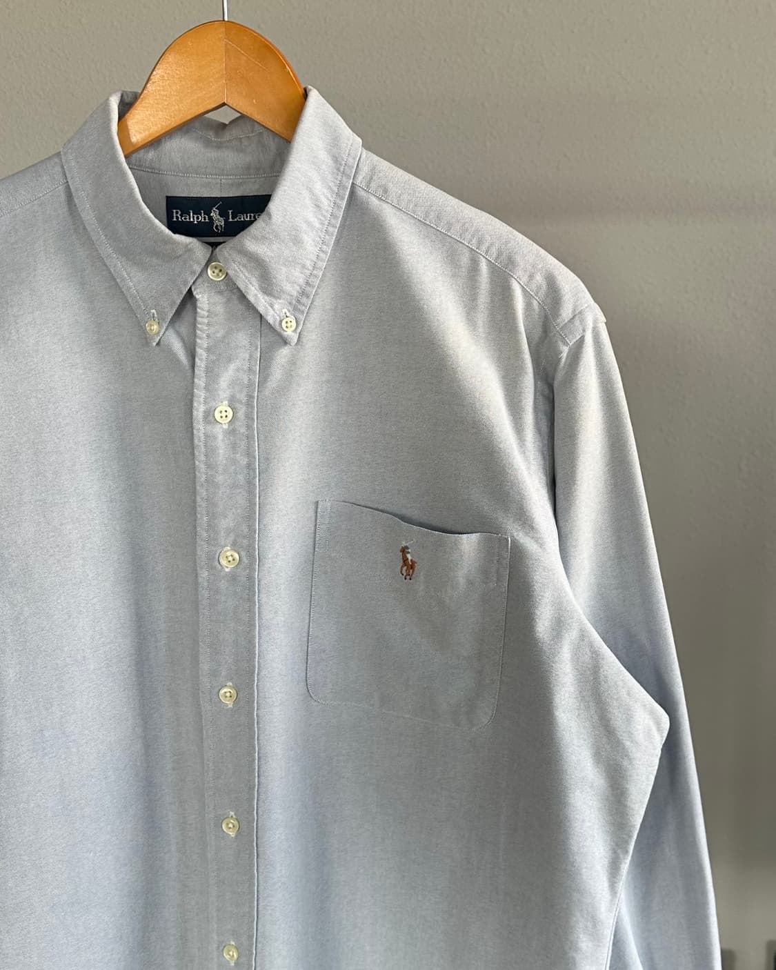 [L]폴로 랄프로렌 클래식핏 포켓 옥스포드 셔츠 상품이미지3