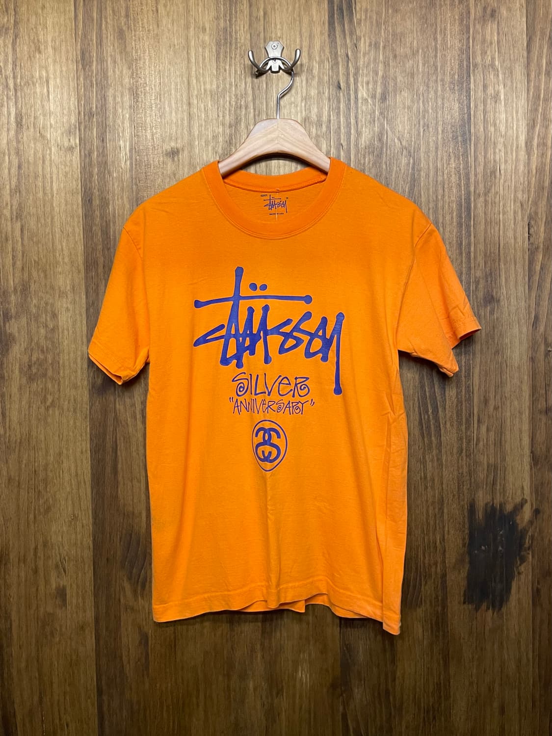 STUSSY Logo printed short sleeve 상품이미지1
