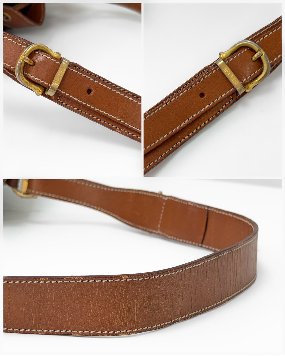 셀린느 마카담 트리오페 드로우스트링 버킷백 상품이미지9