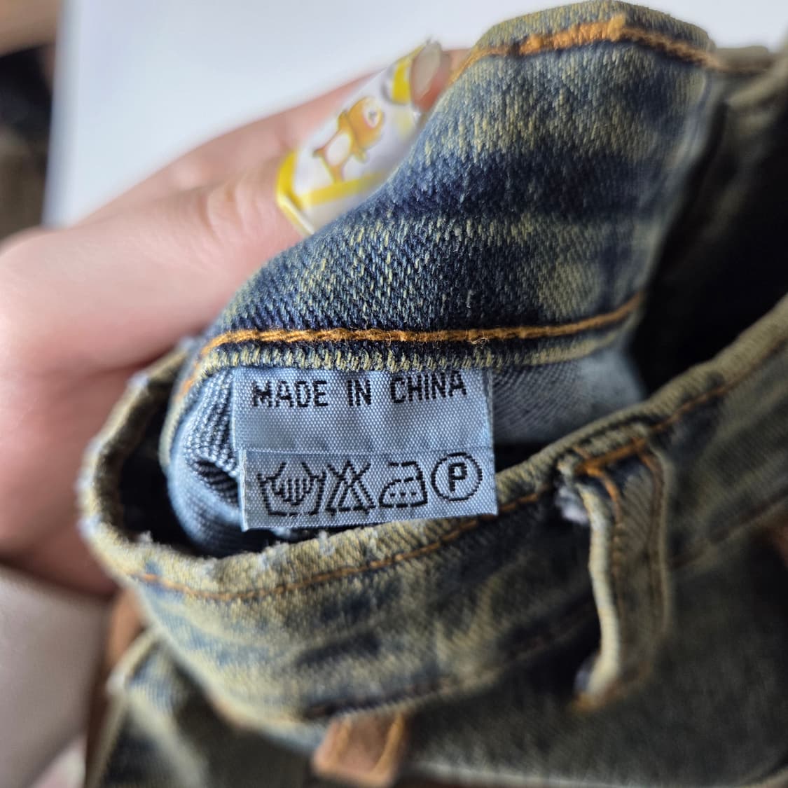 [JPN] 빈티지 y2k 부츠컷 워싱 데님팬츠 상품이미지5