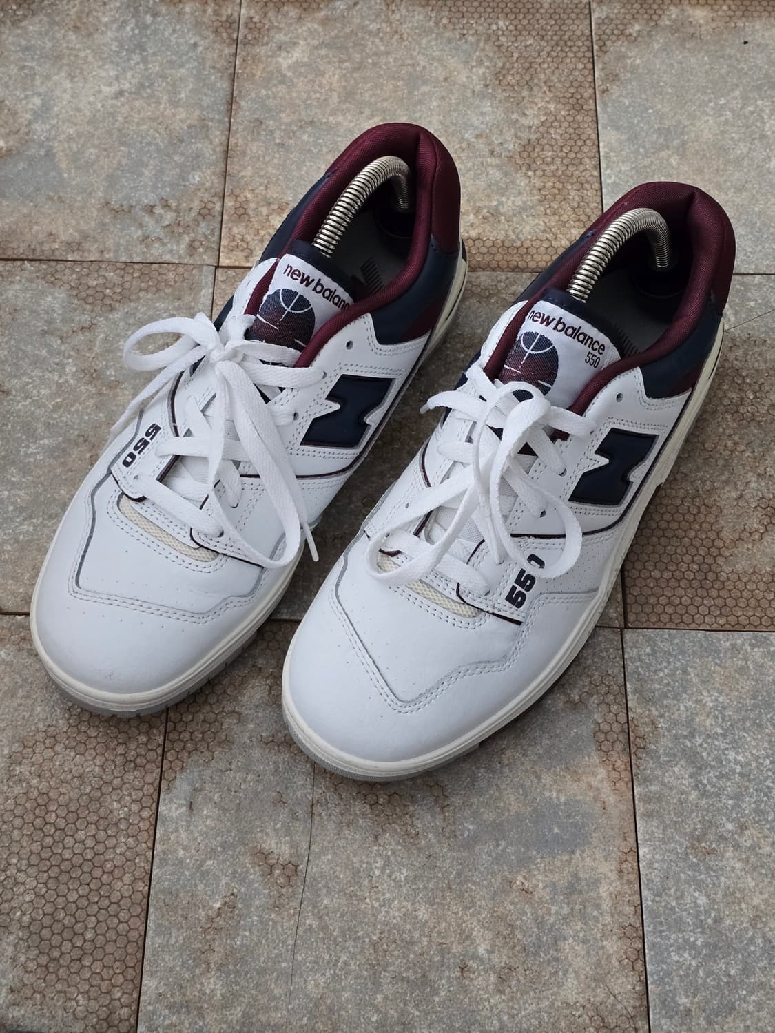 (275)뉴발란스 550 화이트 네이비 상품이미지1