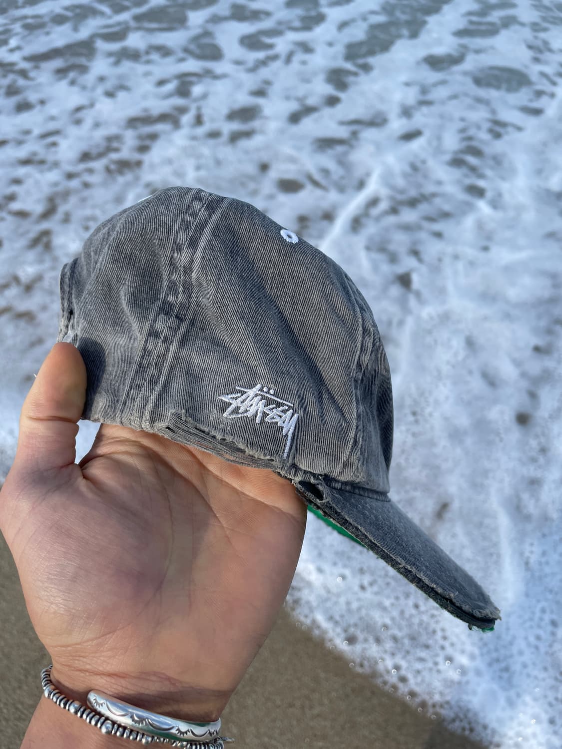 Distressed) 00s Stussy Ball Cap 상품이미지3