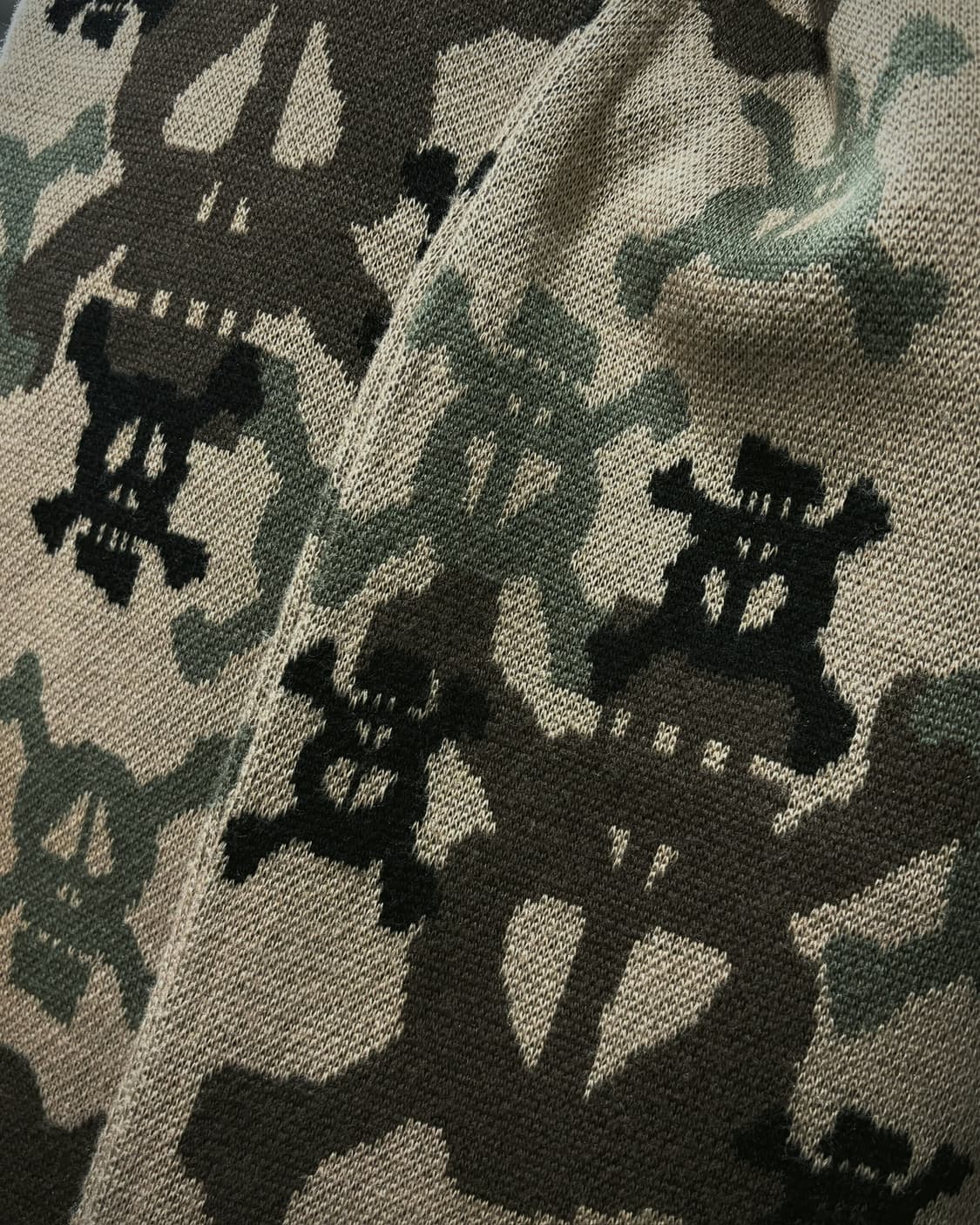 스투시 카모플라쥬 스컬 패턴 머플러 상품이미지2