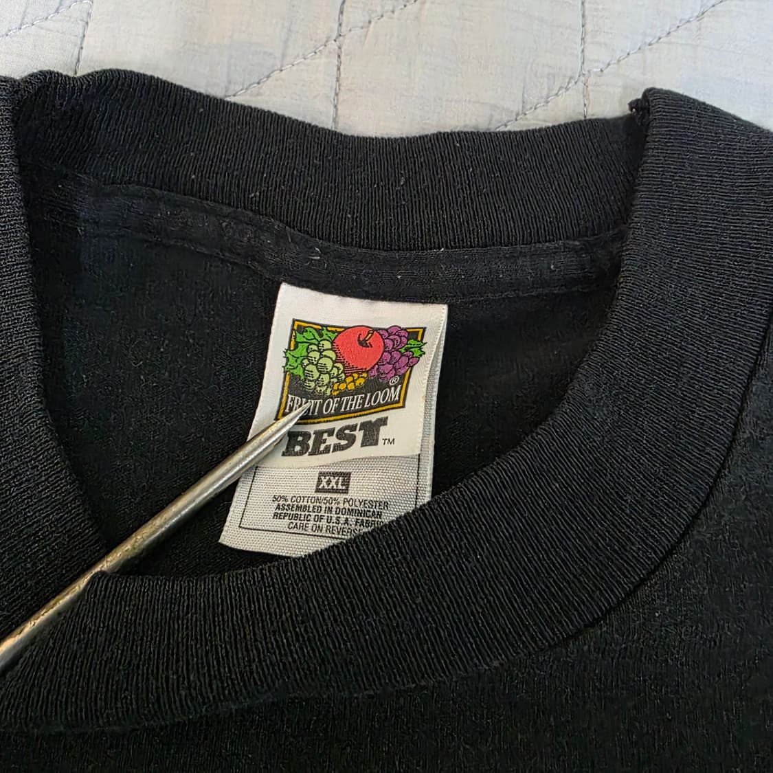 [XXL] 90s 빈티지 DARE 티셔츠 블랙 ver. 후룻 투엑 상품이미지8