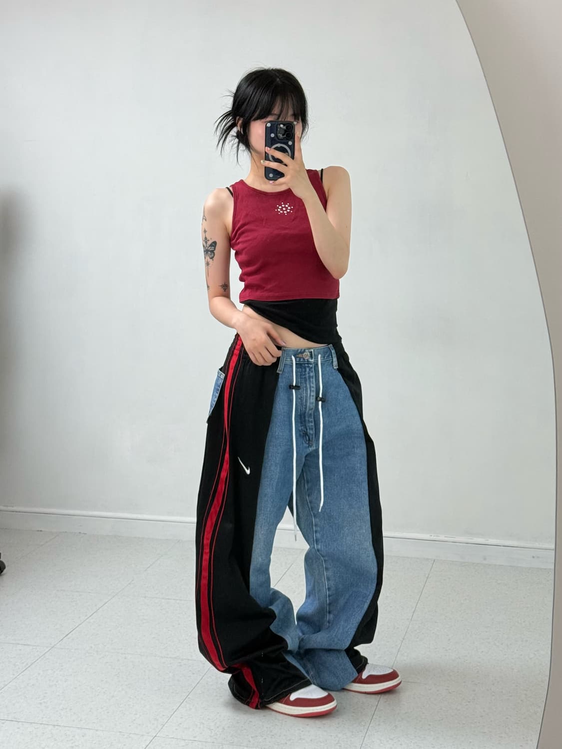 나이키 데님 리메이크 팬츠 상품이미지5