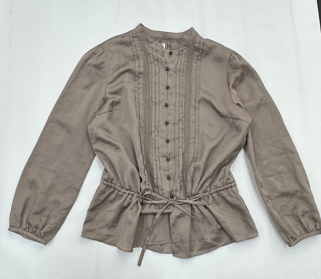 ♠️쇼콜라의 마계 브라운 원피스코디 세트♣️ 블라우스 라떼갸루 레이어드  상품이미지5