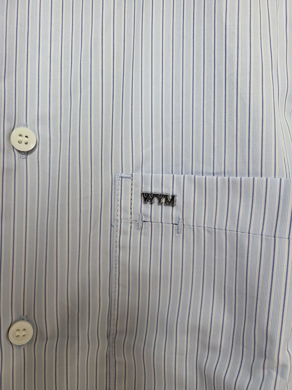  (새상품)wooyoungmi 우영미 스트라이프 블루 코튼 셔츠 상품이미지6