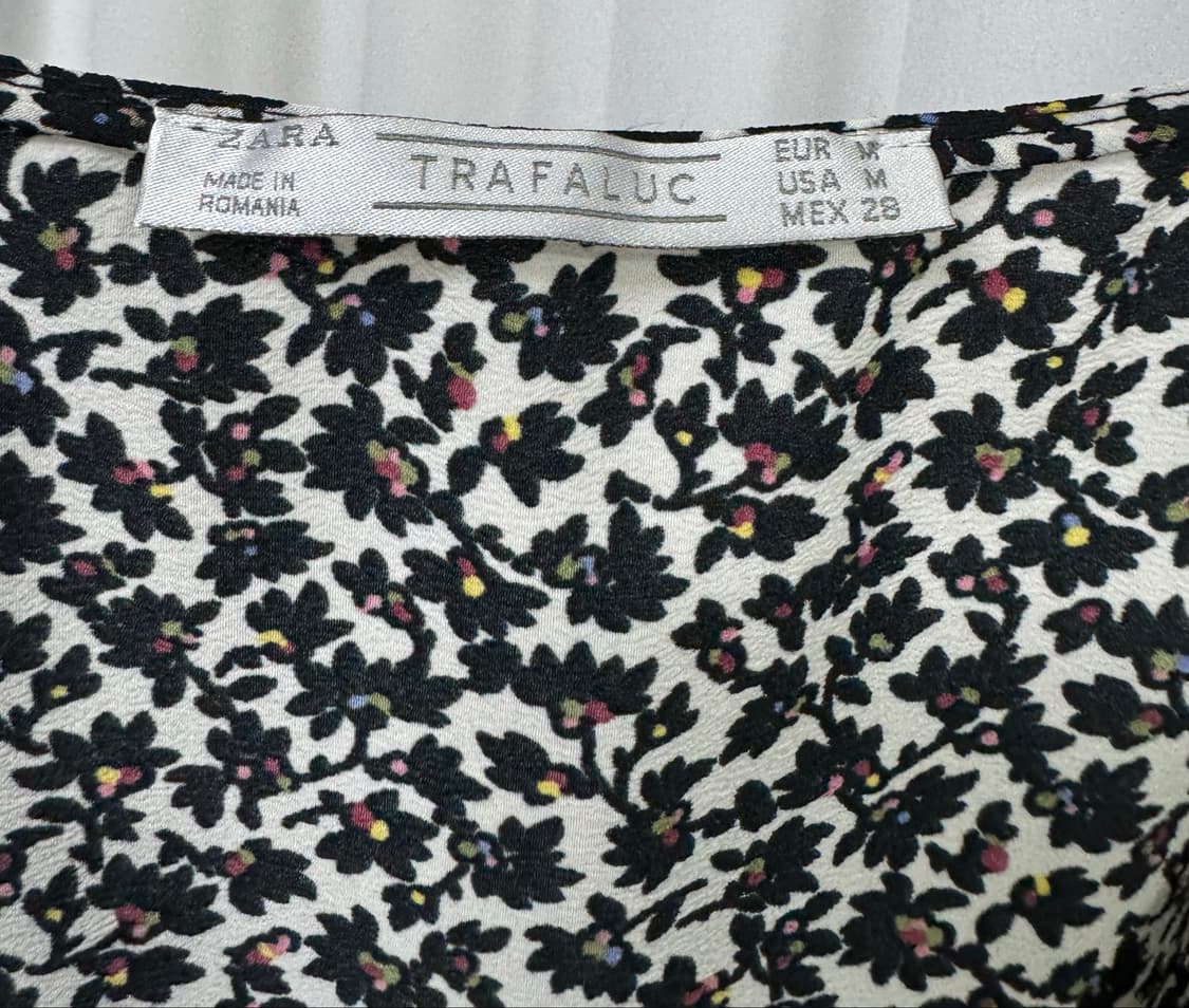 자라 트라파룩 레이어드 언발 원피스 ZARA TRAFALUC 상품이미지7