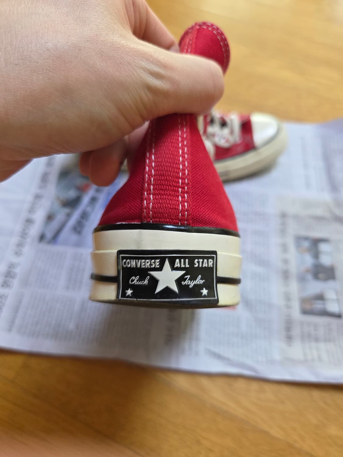 컨버스 척70 하이 에나멜레드 290 / 164944C 상품이미지6