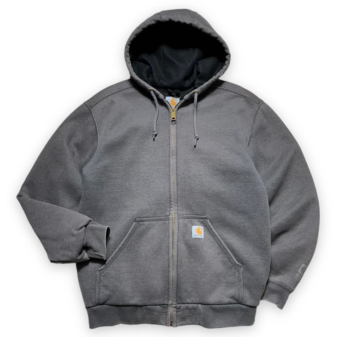 칼하트 그레이 써멀 후드집업 상품이미지2