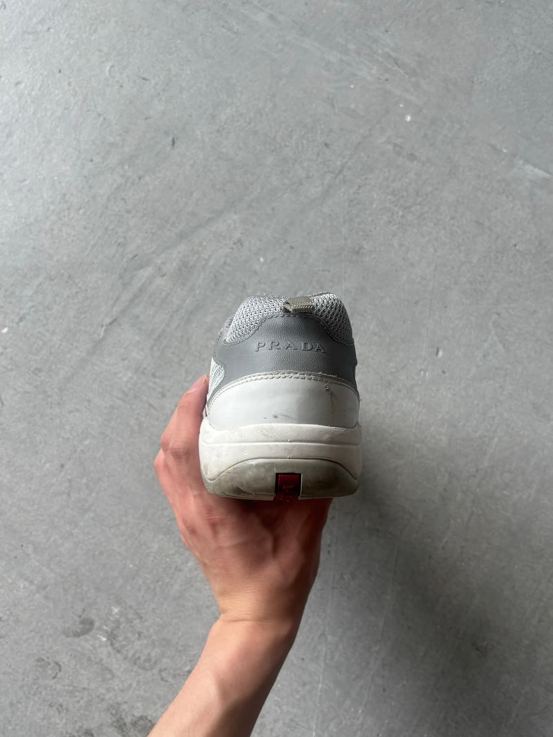 프라다 아메리카컵 OG 화이트 실버  상품이미지8