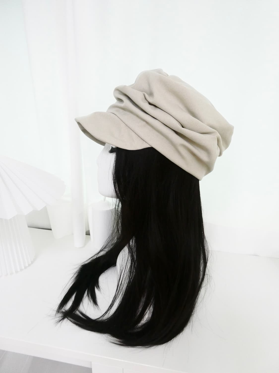 Ca4la 카시라 와이어 드레이프 캡 상품이미지8