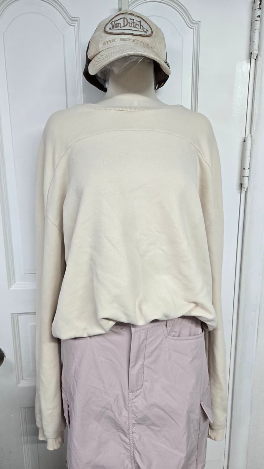 모이아 맨투맨/노스페이스 카고스커트 상품이미지2