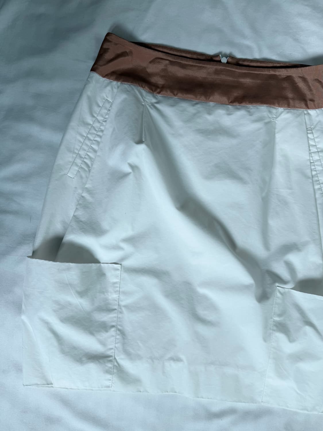 KUHO minimal cotten pocket skirt 상품이미지2