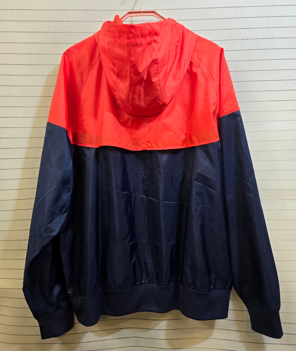 나이키 윈더 러너 바람막이 후드집업 레드/네이비 상품이미지9