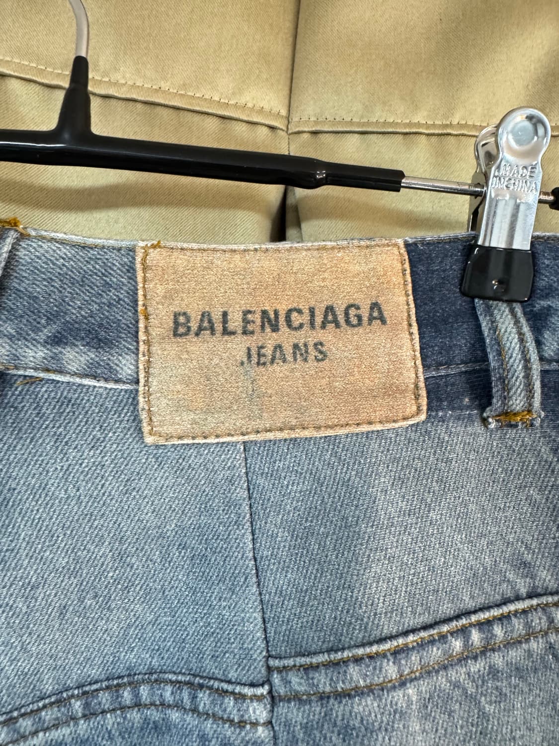 (S) 발렌시아가 가드로브 트롱프뢰유 팬츠 상품이미지4