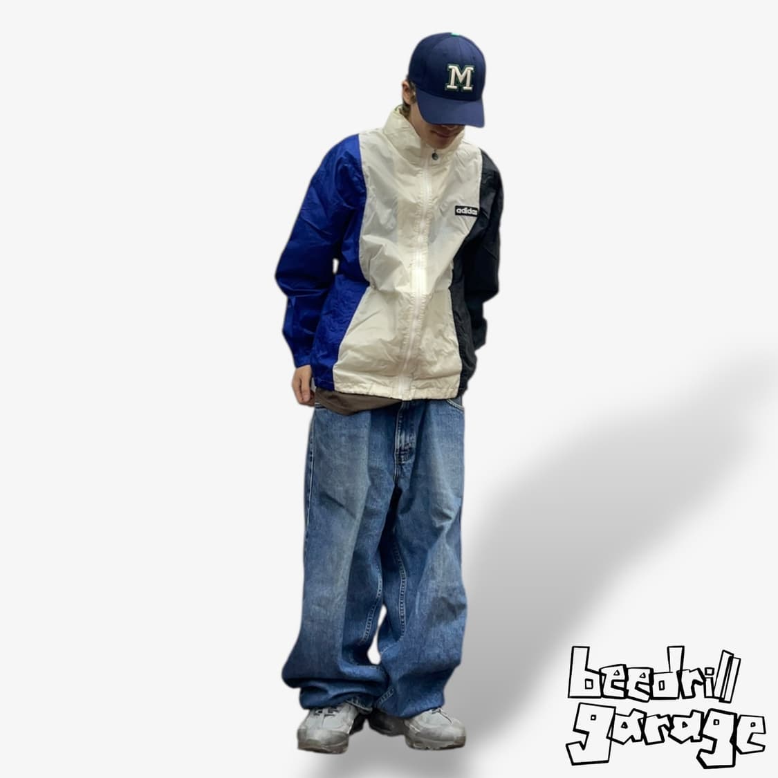 90s 아디다스 컬러블록 바람막이 상품이미지1