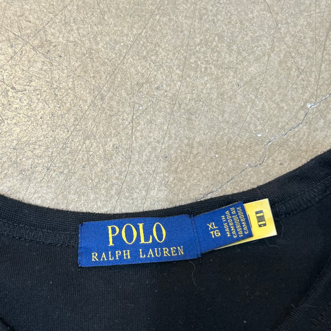 XL 폴로랄프로렌 블랙 맨투맨 상품이미지4