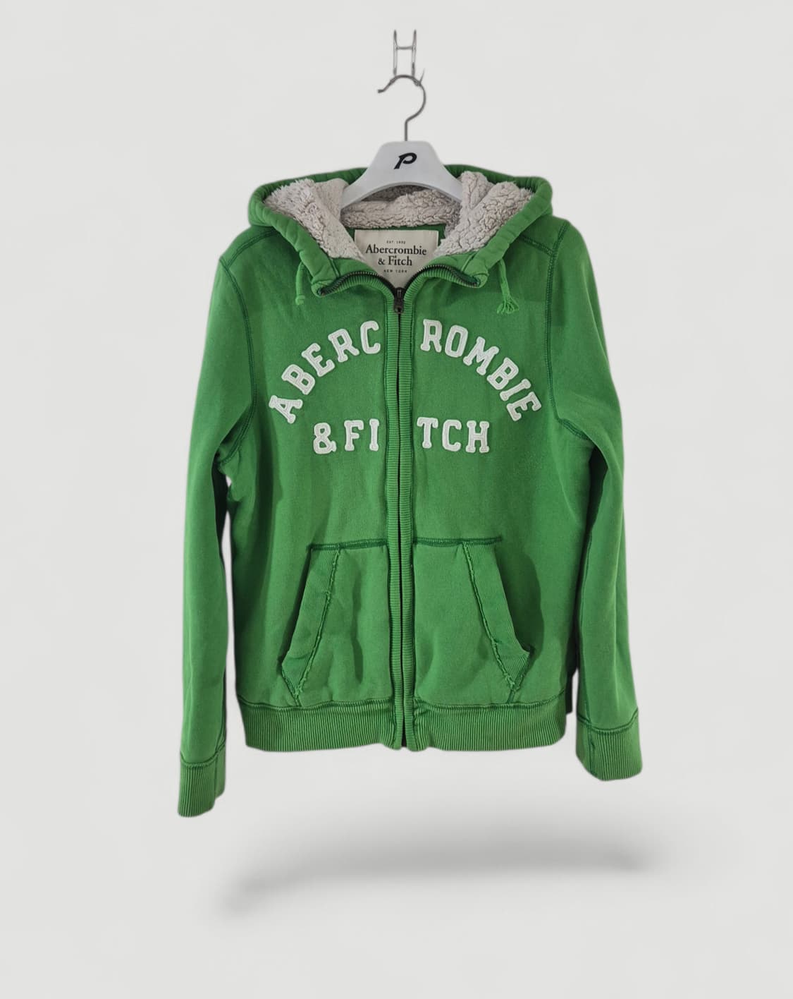 [XL]아베크롬비 빈티지 y2k 양털 후드집업 Men 상품이미지2