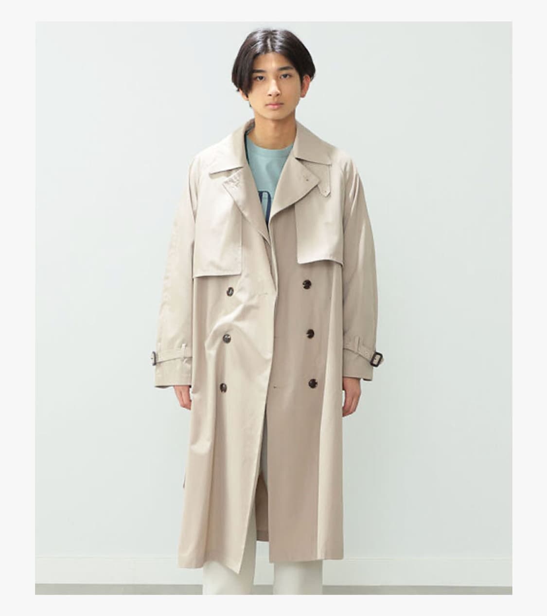 BEAMS - OVER TRENCH COAT 상품이미지3