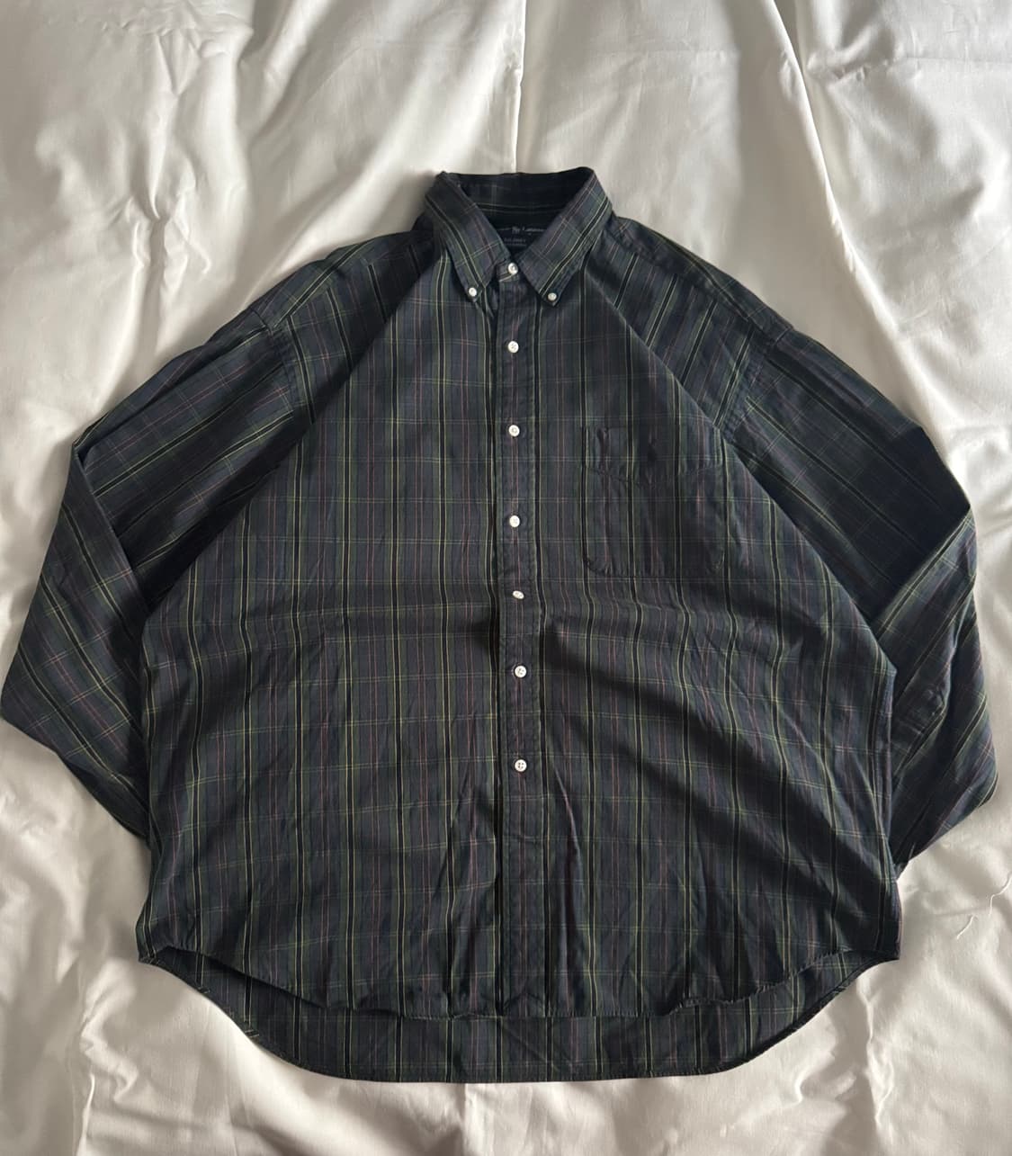 [XL] 폴로 랄프로렌 빅셔츠 타탄 체크 셔츠 상품이미지1