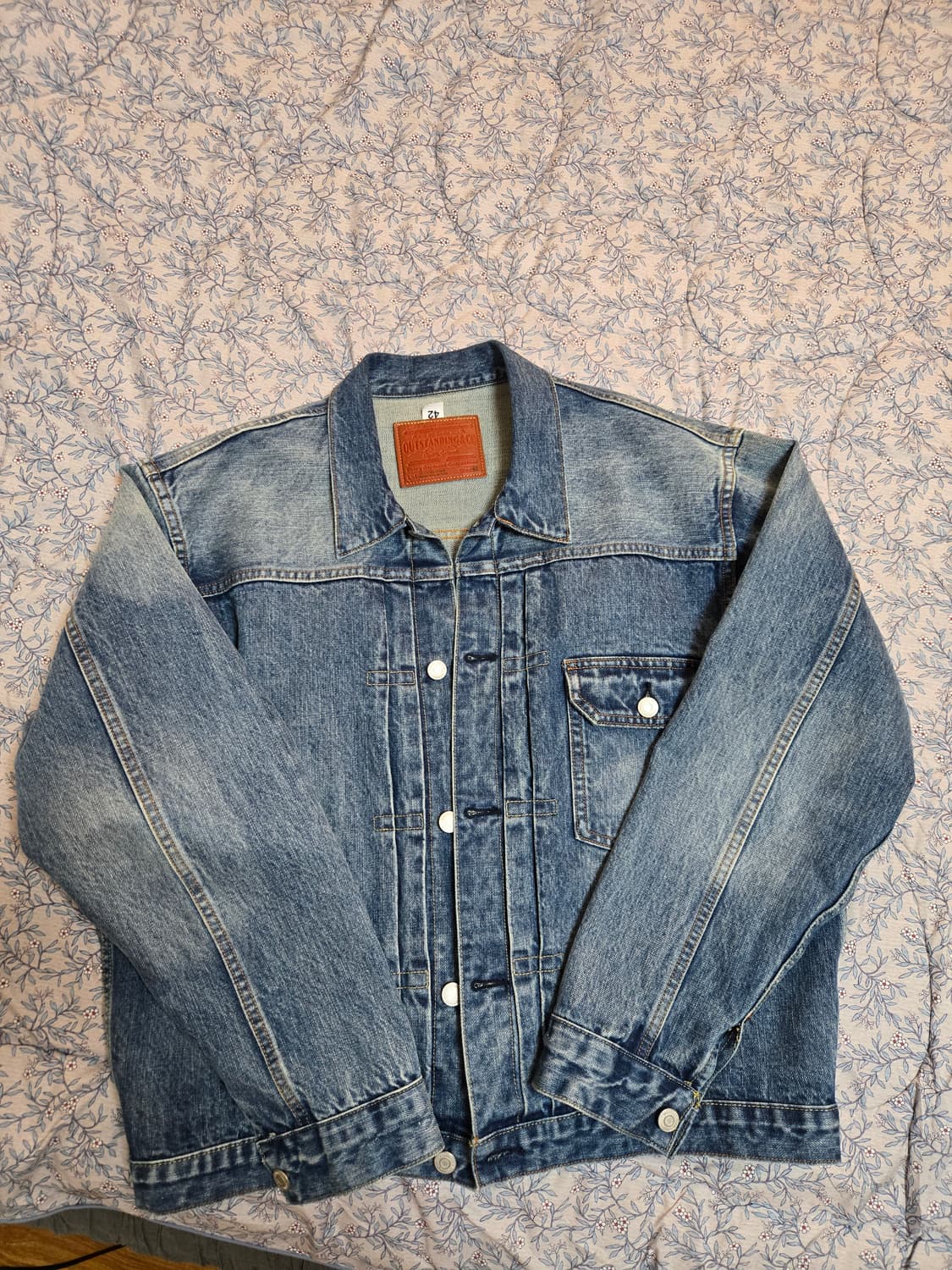 아웃스탠딩 1세대 셀비지 데님자켓  상품이미지1
