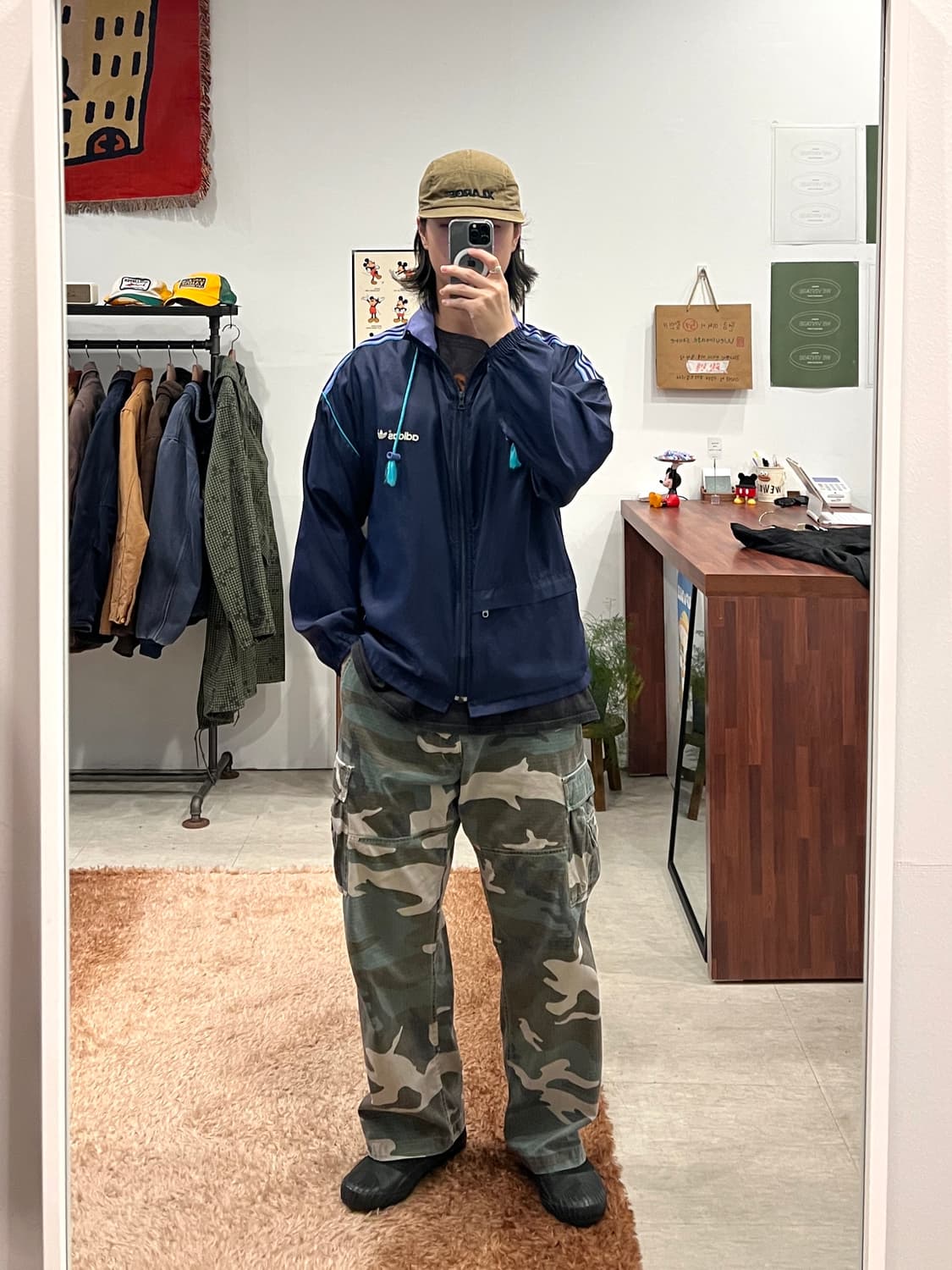 80-90s Adidas 아디다스 올드스쿨 후드 집업 자켓 상품이미지2