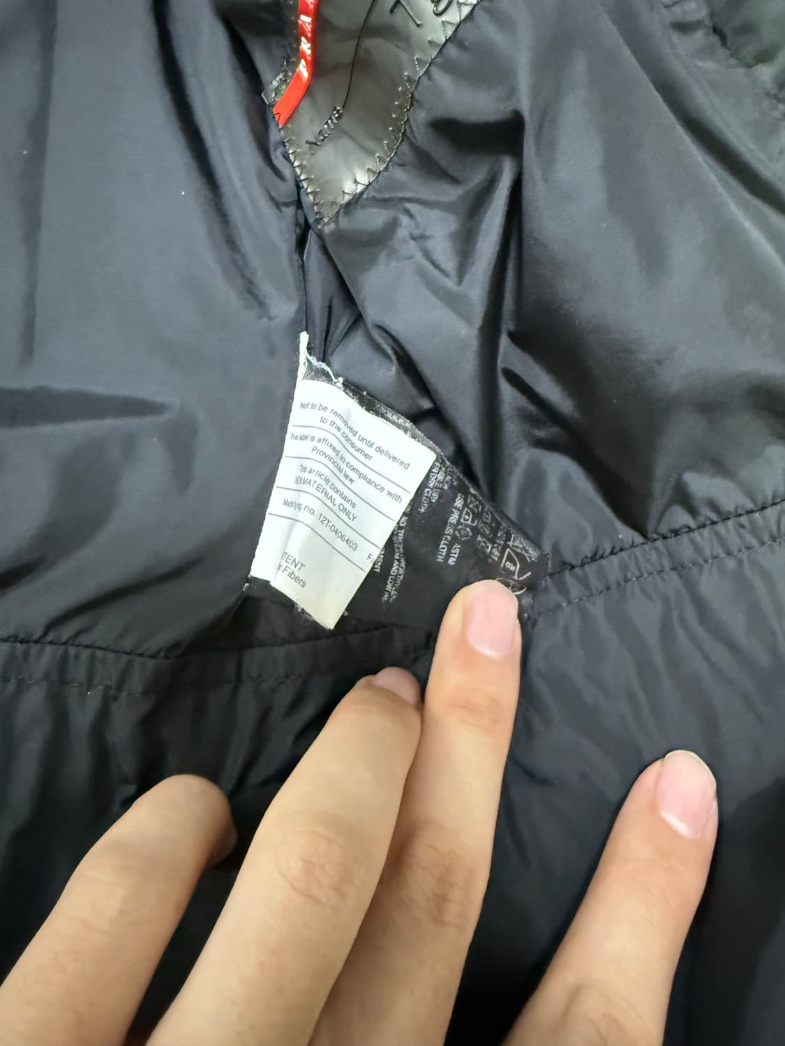 (50)  prada 프라다 스포츠 리나일론 자켓 상품이미지7