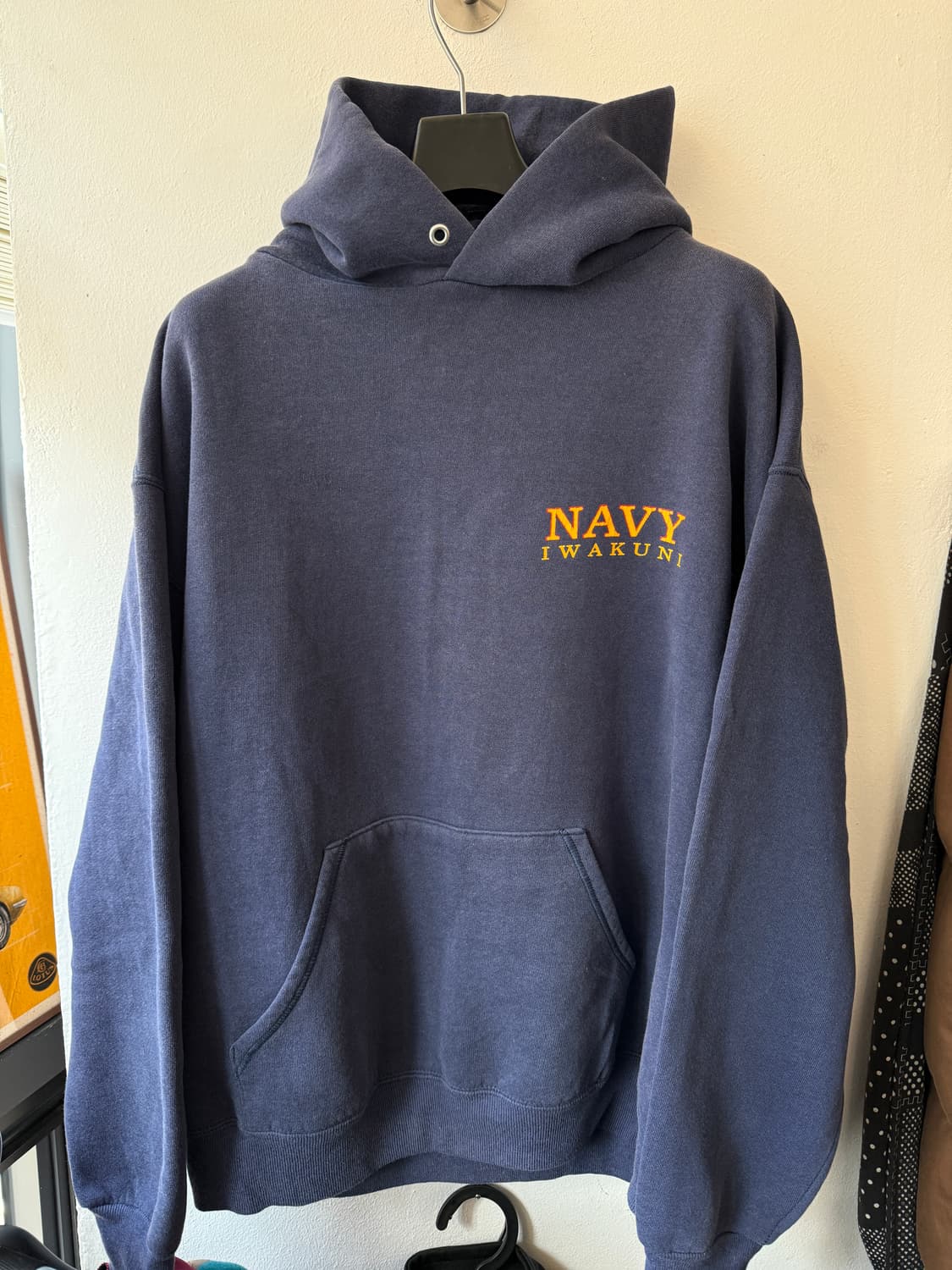 🇺🇸 US NAVY IWAKUNI JERZEES 빈티지 후디 xl 상품이미지1