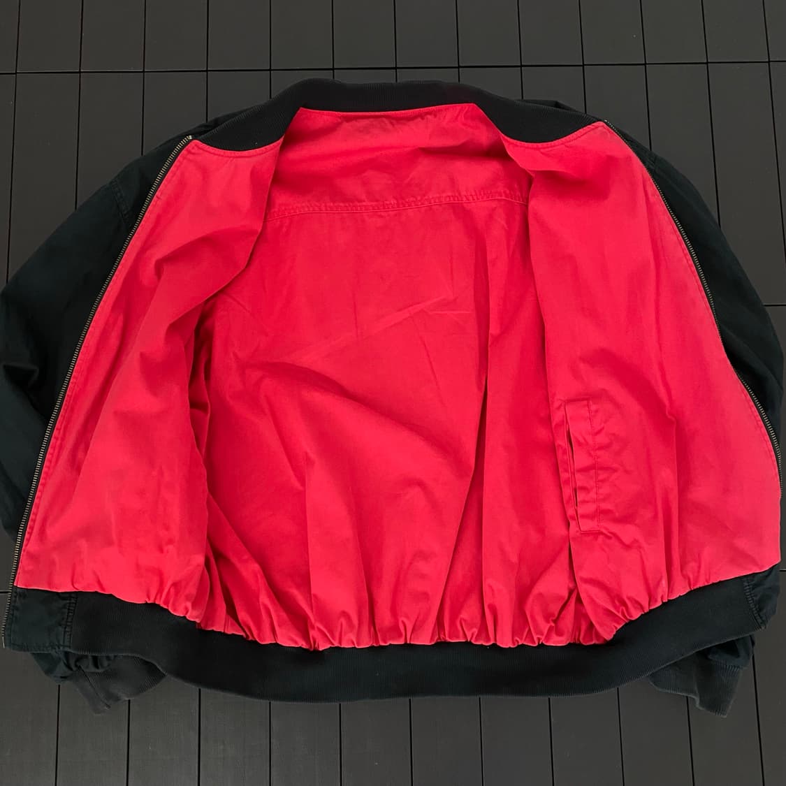 (XL) 90s 빈티지 말보로 리버시블 봄버 자켓 상품이미지5