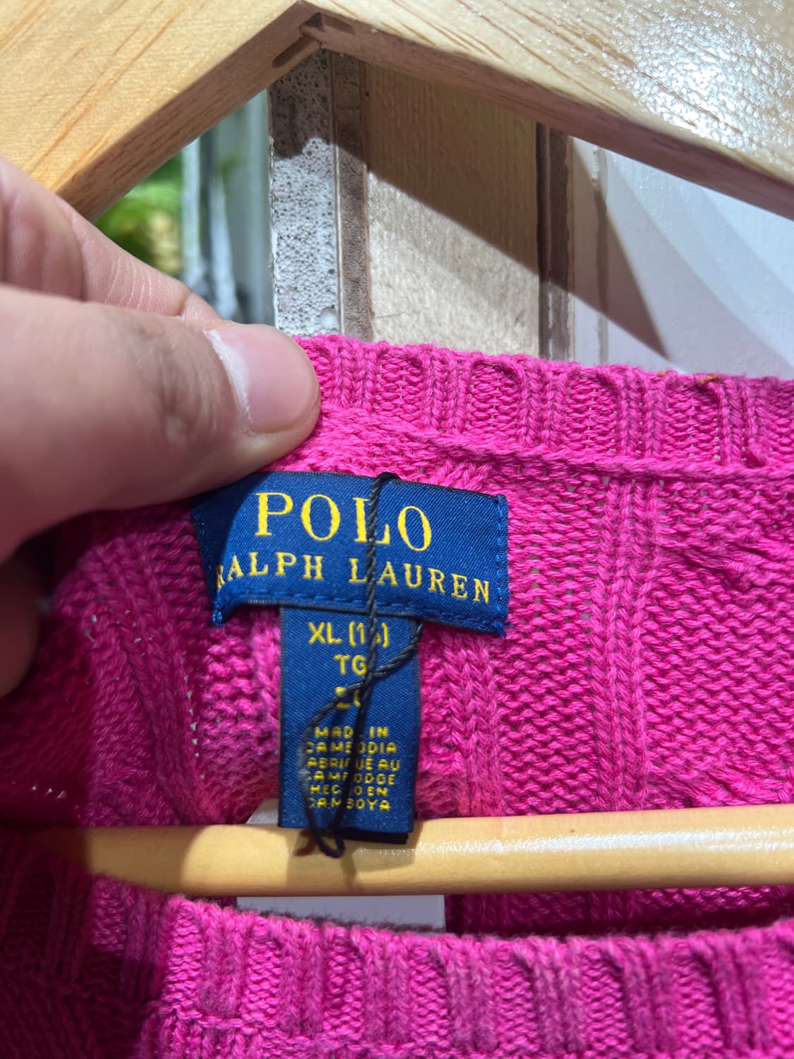 Polo Ralph Lauren 폴로 랄프로렌 꽈배기 니트 상품이미지3