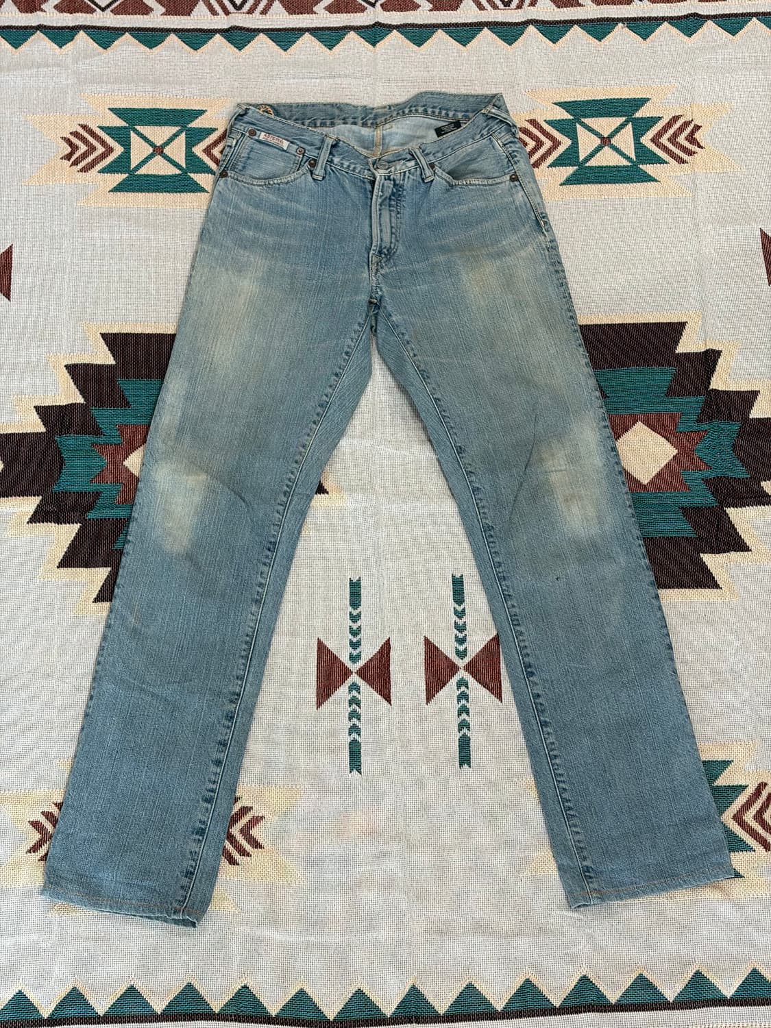 90~00s 아카이브 45 rpm 빈티지 워싱 데님 팬츠 상품이미지1