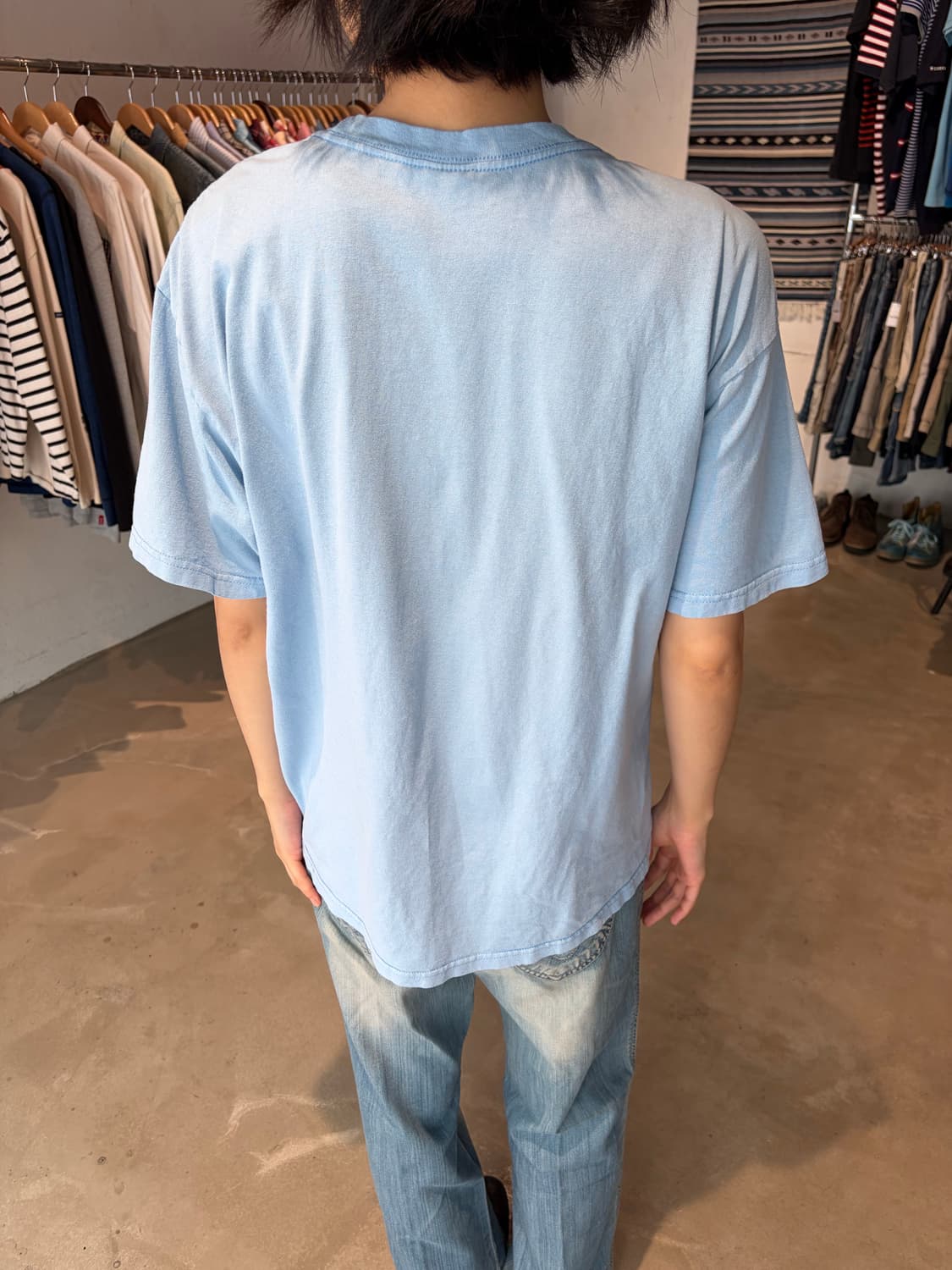 Nautica Jeans Company 블루 티셔츠 M 상품이미지4