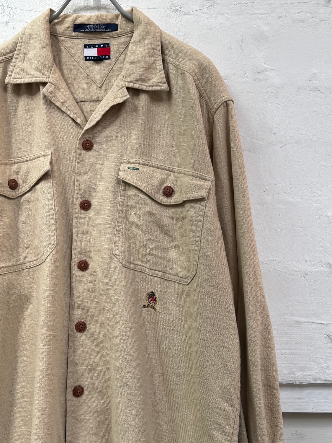 Tommy Hilfiger 린넨 코튼 셔츠 자켓  상품이미지3